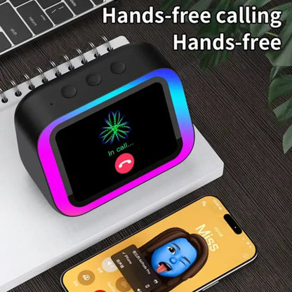 Smart Bluetooth Speaker with Touch Screen Display with hand free calling